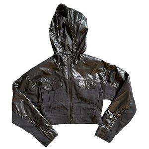 CROPPED HOODED STREETWEAR JACKET